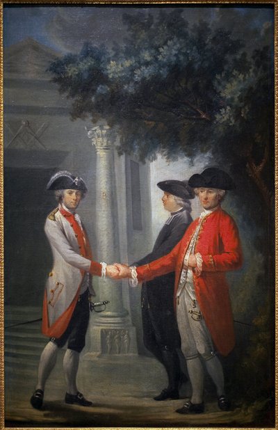 The Union of Three Orders or the Triple Union by Michel Nicolas Perseval