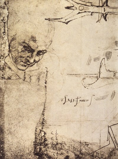 Face by Michelangelo Buonarroti