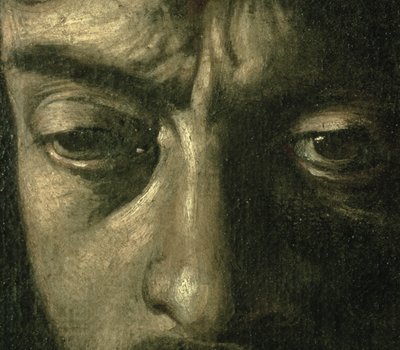 David with the Head of Goliath (detail) by Michelangelo Merisi Caravaggio