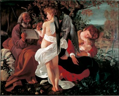 Rest During Flight to Egypt by Michelangelo Merisi da Caravaggio