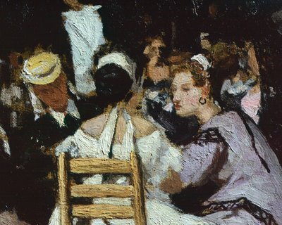 A cafe in Piazza San Marco by Michele Cammarano