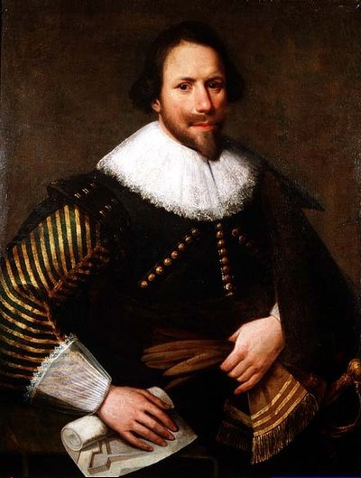 Portrait of a Military Architect by Michiel Jansz. van Miereveld
