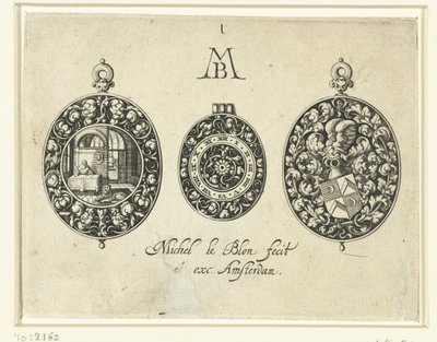 Two Watchcases and a Dial by Michiel Le Blon
