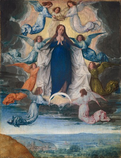 The Assumption of the Virgin, c.1500 by Michiel Sittow