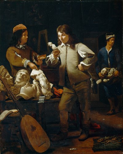 In the Studio by Michiel Sweerts