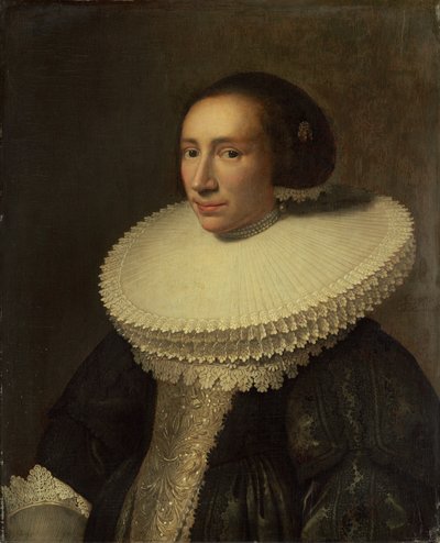 Portrait of a Lady with a Ruff by Michiel van Miereveld
