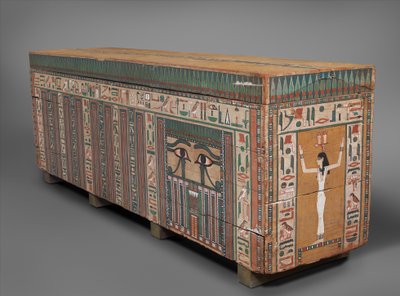 Coffin of Nakhtkhnum, c.1802–1640 BC by Middle Kingdom Egyptian