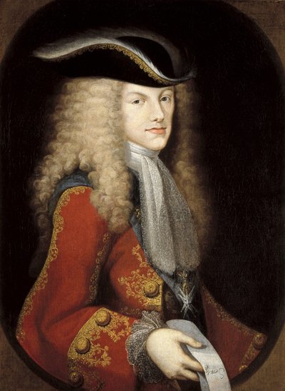 Portrait of King Philip V of Spain (1683-1746) by Miguel Jacinto Meléndez