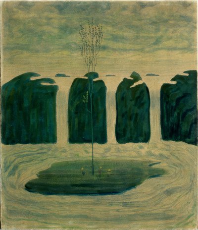 Spring (II) by Mikalojus Ciurlionis