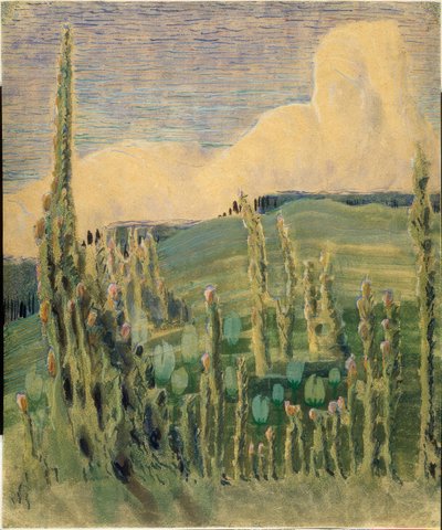 Summer (III) by Mikalojus Konstantinas Čiurlionis