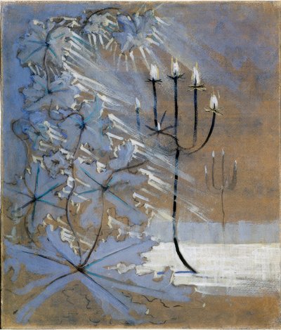 Winter (V) by Mikalojus Konstantinas Čiurlionis