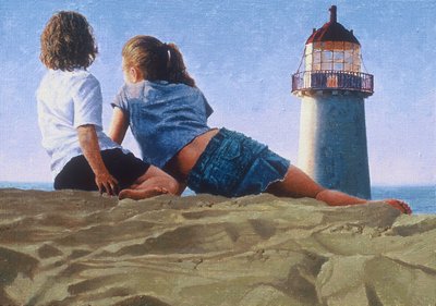 Afternoon on the Beach by Mike Briscoe