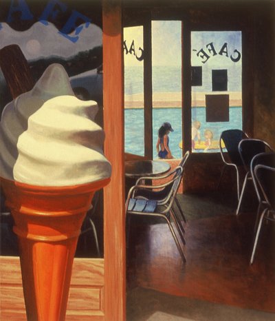 Poolside Café by Mike Briscoe