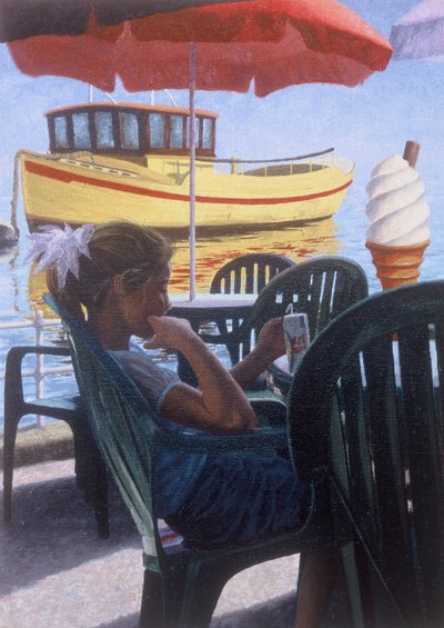 Study at Greve de Lecq by Mike Briscoe