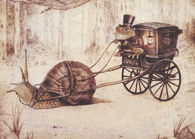 The Snail Express by Mike Koubou