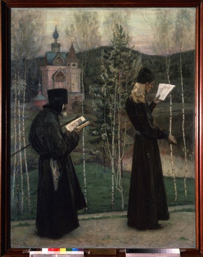 Ringing the Bells by Mikhail Vasilievich Nesterov