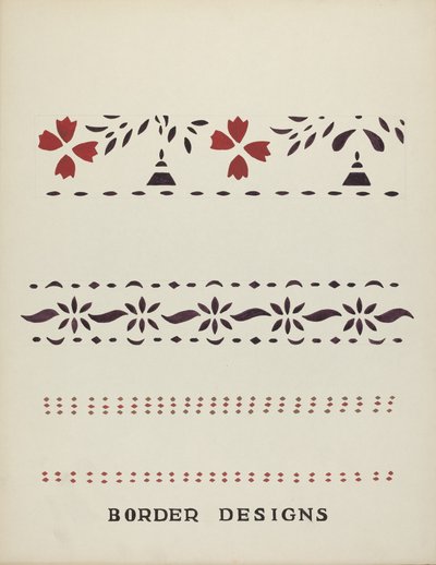 Border Designs from Proposed Portfolio 