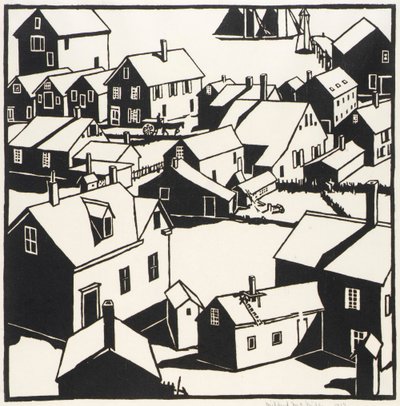 The Town by Mildred McMillen