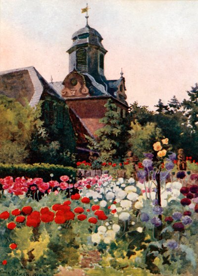 The Clock Tower, Wolfsgarten by Mima Nixon