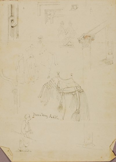 Dromedary Saddle/Studies by Miner Kilbourne Kellogg