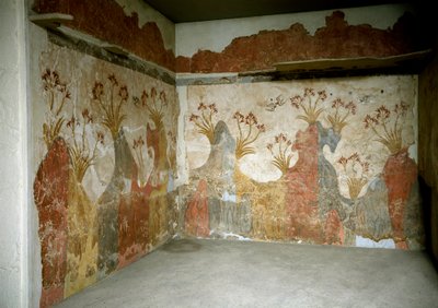 Minoan Art: Spring Frescoes from Akrotiri to Santorini by Minoan