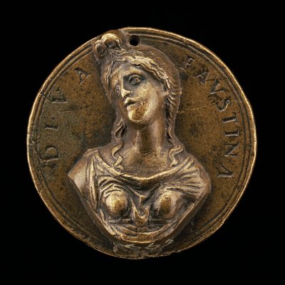 Diva Faustina [obverse] by Moderno