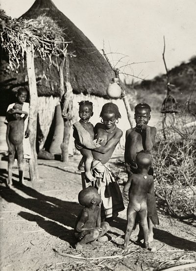 Building an Empire in the Fascist age: a group of boys from the Tacruri tribe by Modestino Baldinetti
