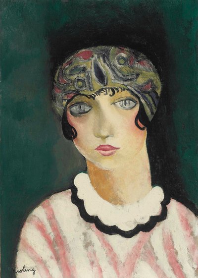 Portrait of Kiki de Montparnasse by Moise Kisling