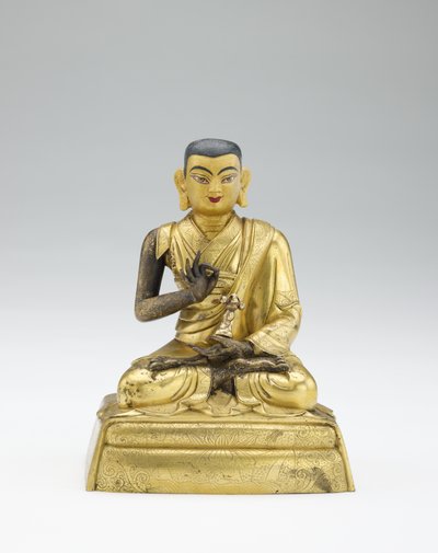 Unidentified Teacher, from a Partial Set of Lamas and Teachers, Mid 19th Century by Mongolian School