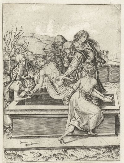Entombment (Passion Story) by Monogrammist AG