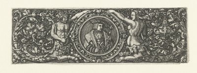 Frieze with Portrait of Maximilian I in a Medallion by Monogrammist LB (Nederlanden)