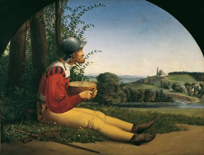 Slicing the Bread by Moritz Ludwig von Schwind