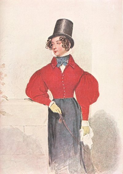Kaunitz in Riding Dress by Moritz Michael Daffinger