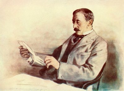 Lord Milner by Mortimer L Menpes