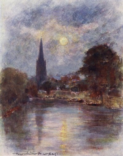Abingdon by Mortimer Ludington Menpes