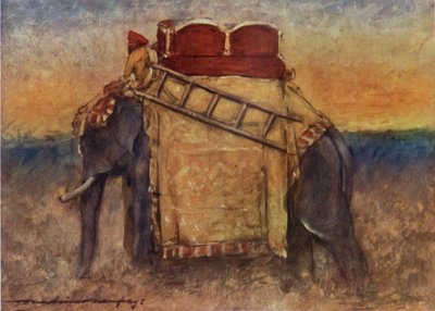 An Elephant of Central India by Mortimer Ludington Menpes