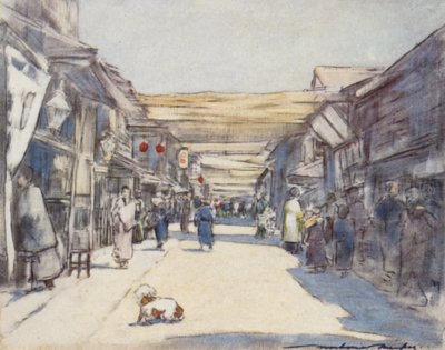 Honeysuckle Street by Mortimer Ludington Menpes
