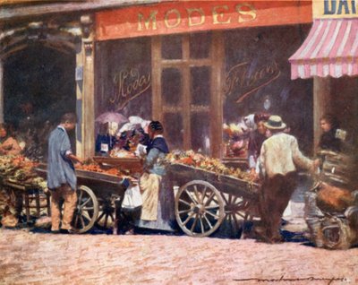 Rue de la Fayette by Mortimer Ludington Menpes