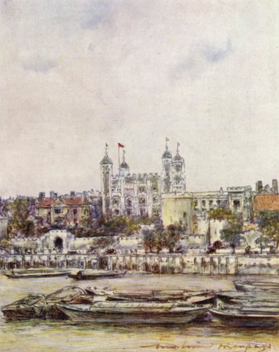 The Tower of St Magnus by Mortimer Ludington Menpes