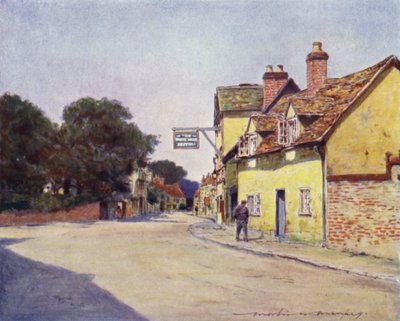 White Hart Hotel, Dorchester by Mortimer Ludington Menpes