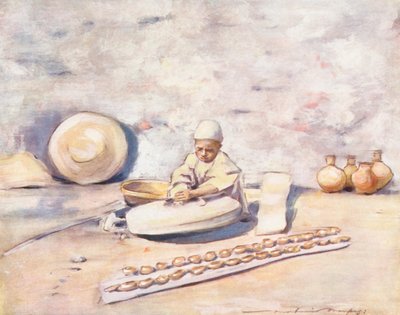 World’s Children: Cashmere, The Potter by Mortimer Ludington Menpes
