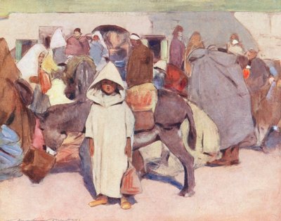 World’s Children: Moorish, At Tangier by Mortimer Ludington Menpes