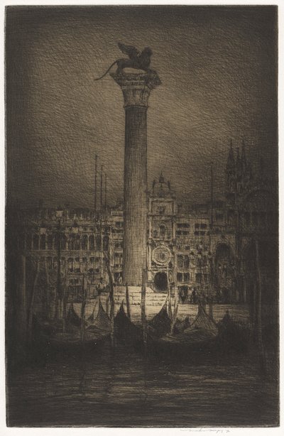Lion of St. Mark by Mortimer Menpes