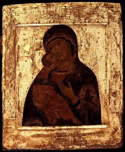 Icon of the Virgin of Vladimir by Moscow School