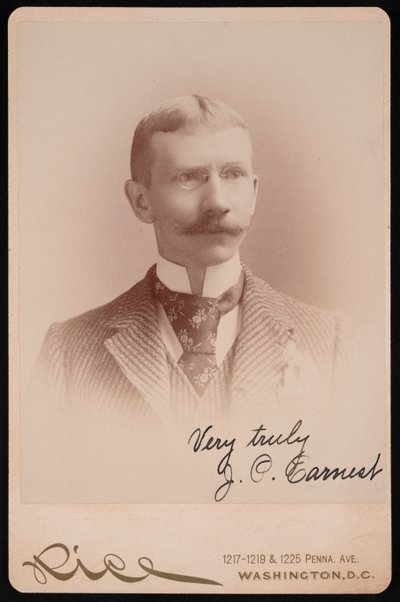 Portrait of J.P. Earnest by Moses P. Rice