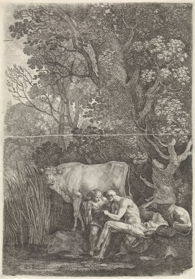 Mercury Lulls Argus to Sleep by Moyses van Wtenbrouck