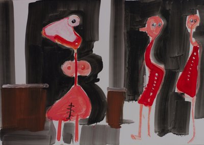 Odd Pink Creatures by Mr PETTO