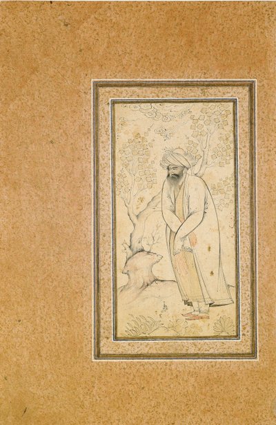 A Standing Dervish by Muhammad Muhsin
