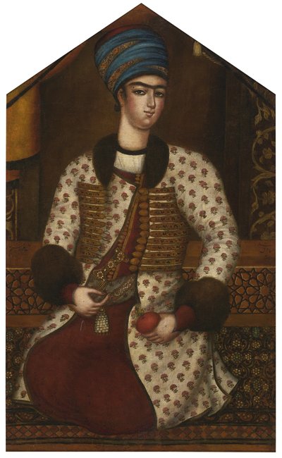 Portrait of Rustam Khan Zand by Muhammad Sadiq