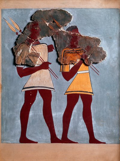 Mycenaean Art: Warriors by Mycenaean